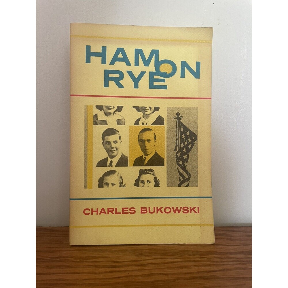 Charles Bukowski - Ham on Rye 1st ed 1992 Black Sparrow Press near fine 13th pr